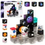 LEAN TOYS Magnetic Blocks Set 50 Pieces 3D Cubes Pixels Construction Kit