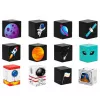 LEAN TOYS Magnetic Blocks Set 50 Pieces 3D Cubes Pixels Construction Kit