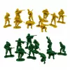 LEAN TOYS Military Set Soldiers Vehicles Military Base Tower Figures 46 pcs