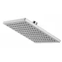 DEANTE Naiad Concealed Shower System with 201x201 mm Overhead Shower and Hand Shower, Chrome