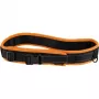Fiskars Functional Form Tool Belt with Quick-Release Buckle, Adjustable Waist up to 120 cm, Durable Water-Repellent Polyester, Multiple Pockets and Loops, Black/Orange
