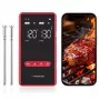 METAPEN Meatmeet X Pro Wireless Smart Meat Thermometer with Bluetooth and Wi-Fi, 4 Probes, App Control, Rechargeable, Black
