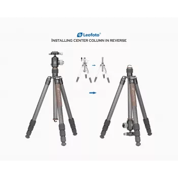 Leofoto Urban LX-284CT Carbon Fiber Travel Tripod with XB-38 Ball Head