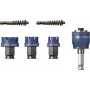 Bosch Progressor for Wood and Metal 7-Piece Holesaw Set with Power Change Plus Adapter and HSS-G Pilot Drill Bit (22-64 mm)
