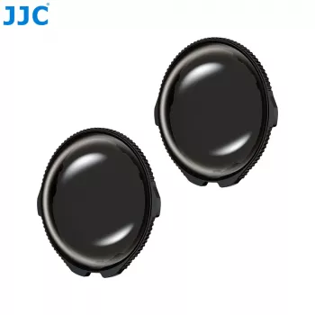 JJC TLP-X5ND16 2-Pack ND16 Neutral Density Filters for Insta360 X5 – Tempered Glass, Multi-Coated, 4-Stop Light Reduction