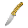 CIVIVI Praxis Folding Knife with Nitro-V Drop Point Blade and Ultem Amber Handle
