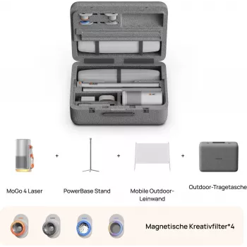 XGIMI MoGo 4 Laser Beamer+ Outdoor Bundle - Portable DLP Projector