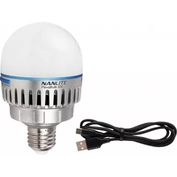 Nanlite PavoBulb 10C RGBWW LED Bulb, 1-Light Kit (14-1004-1KIT)