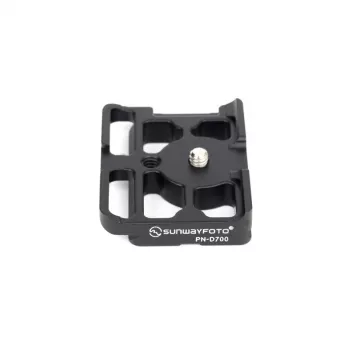 Sunwayfoto PN-D700 Quick Release Plate for Nikon D700 (Arca-Swiss, Black)