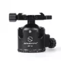 Sunwayfoto XB-44 Ballhead with Screw-Knob Clamp, 30 kg Load Capacity, Arca-Swiss Compatible