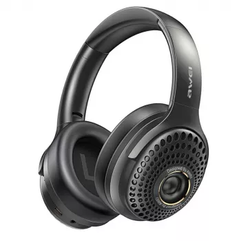 AWEI AT30 Bluetooth 6.0 Wireless Headphones, Black
