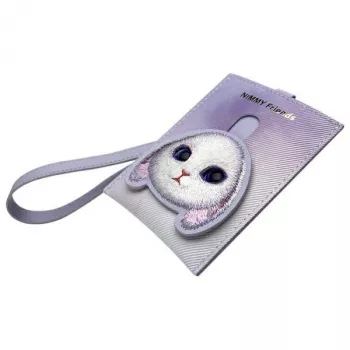 Nimmy Big Eyed Pet 2.0 Rabbit Card Holder Wallet, Purple