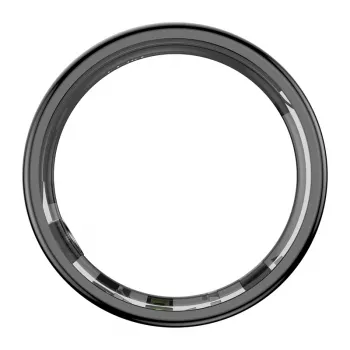 COLMI RING 2 Smart Ring Size 9 Black - 24/7 Heart Rate, SpO2, Temperature, IP68, 7-Day Battery