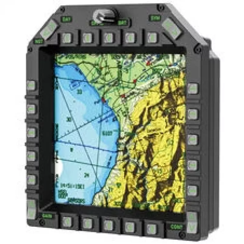 Moza Racing AMPCD Display Panel - 5 inch IPS LCD, 800x480, 60Hz, USB-C, Aluminum, for R5/R9/R16/R21