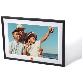 KODAK RCF-1018 10.1 inch Wi-Fi Digital Photo Frame with IPS Touchscreen, 16GB, Black