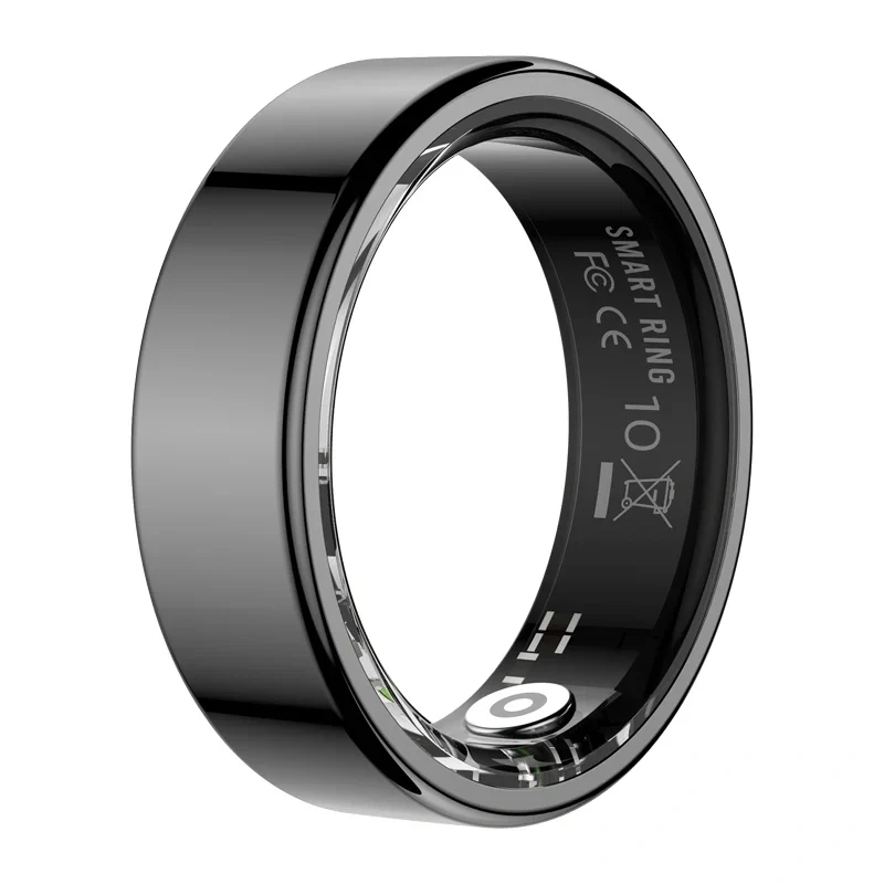 COLMI RING 2 Smart Ring, Size 11, Black, Bluetooth 5.0, IP68, Heart Rate, SpO2, Sleep & Activity Tracker