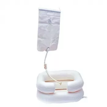 REH RF-961 Inflatable Hair Washing Basin and Shower Set for Bedridden and Elderly Care