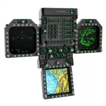 Moza Racing FMP18 Panel Bundle – 18-Input Sim Racing Control Panel with RGB Backlighting