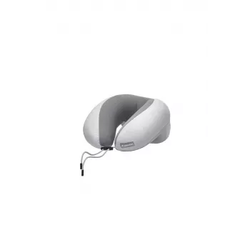 NATUREHIKE Yugu U+ Memory Foam Neck Pillow, Grey, U-Shaped, Washable Cover, Storage Bag