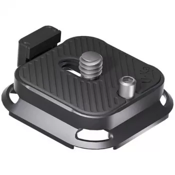 ULANZI UKA09 Quick Release Plate Arca-Swiss Compatible 1/4 inch Anti-Rotation Aluminum Alloy Black