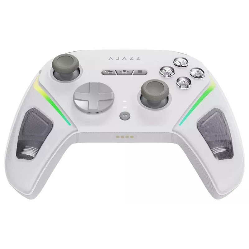 AJAZZ GP100S Wireless Gaming Mouse with Charging Dock - White