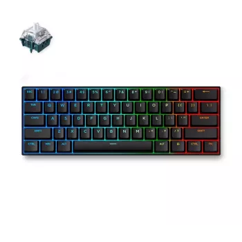 MCHOSE Ace 60 Pro Hall Effect Magnetic Gaming Keyboard, TTC Uranus Magnetic Switch-SE, Black (Ace60-5A)