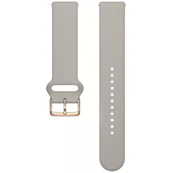 Polar Ignite 3 Silicone Strap 20 mm S-L, Greige