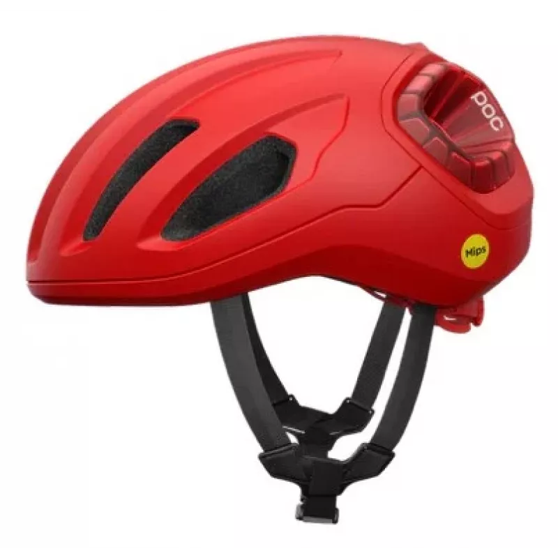 POC Amidal Road Cycling Helmet Garnet Red - 54/59 cm