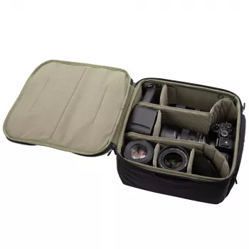 PGYTECH OneGo Camera Insert M (P-CB-255) - Modular Padded Protection for DSLR/Mirrorless, Dark Grey