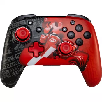 PDP Afterglow Wave Wireless Controller for Nintendo Switch – Grand Prix Mario Edition