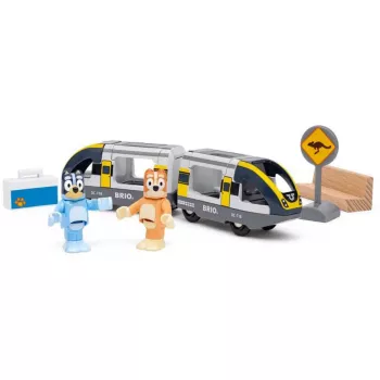 RAVENSBURGER World - Bluey Travel Train Toy Train Set