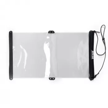 Silva Mapnik Large Waterproof Map Case with Neck Strap - Transparent TPU, IPX7, Fits 480x260mm Maps