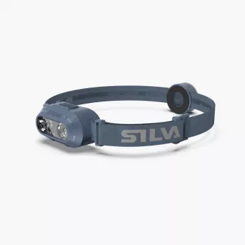 Silva Smini Headlamp – Blue, 250 Lumens, Compact LED Head Torch with Intelligent Light