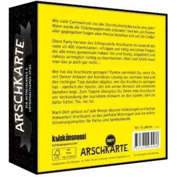 PEGASUS Arschkarte - Who Drew the Short Straw? Party Edition Card Game