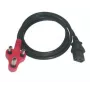 PWR Dedicated to Single Headed Kettle Cable 1.8m - Schuko to IEC C13 Power Cord, Black, 3x0.75mm², H05VV-F, 10A/250V