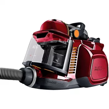AEG LX7-2-CR-A Bagless Cyclonic Vacuum Cleaner, 750 W, Chili Red/Black