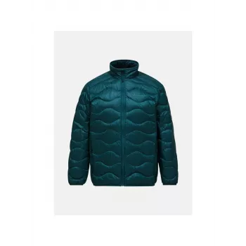 PEAK PERFORMANCE Men's Helium Down Jacket Forest Night Green Size L