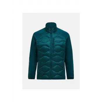 PEAK PERFORMANCE Men's Helium Down Hybrid Jacket Green M