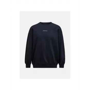 Peak Performance M Original Terry Crew Sweatshirt Black XL