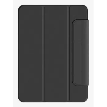 Pomologic BookCover Case for iPad Pro 11 (2024) M4 – Black Folio with Stand, Sleep/Wake, Pencil Support