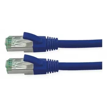 ROLINE RM Cat.6A S/FTP (PiMF) Patch Cable, TPE, Blue, 5 m - RJ45 Snagless, 10GbE, LSZH
