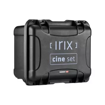 Irix Cine Directors Set Fuji X Metric (4-Lens Kit: 21mm T1.5, 30mm T1.5, 45mm T1.5, 150mm T3.0 Macro 1:1, Hard Case)