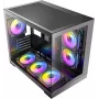 Antec CX M3 ARGB B Mini-Tower PC Case, Tempered Glass, 3x 120mm ARGB Fans, microATX
