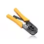 Fluke Modular Crimper Stripper Cutter for RJ45 RJ12 RJ11 RJ22 Voice Data Cabling