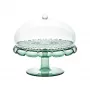 Guzzini Vanity Cake Stand with Dome Matcha Green