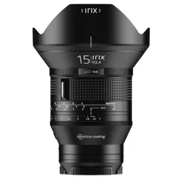 Irix 15mm f/2.4 Wide-Angle Prime Lens for Sony E Full-Frame