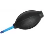 Lenspen HB-1 Air Blower for Optical Cleaning, Silicone Bulb, Non-Scratch Nozzle, Black with Red Tip