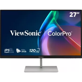 ViewSonic VP2766-2K 27 inch QHD IPS Professional Monitor with USB-C 65W, KVM, Hardware Calibration
