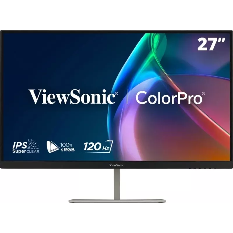 ViewSonic VP2766-2K 27 inch QHD IPS Professional Monitor with USB-C 65W, KVM, Hardware Calibration