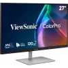 ViewSonic VP2766-2K 27 inch QHD IPS Professional Monitor with USB-C 65W, KVM, Hardware Calibration